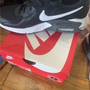 Nike Air Max Black and White Shoes
